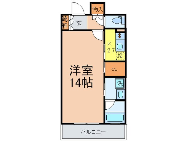 プライムメゾン東桜の物件間取画像